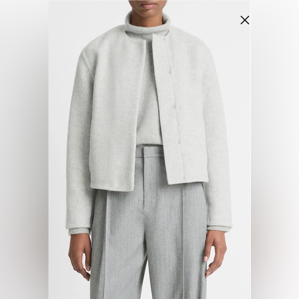 Double Face Wool Blend Jacket
Vince